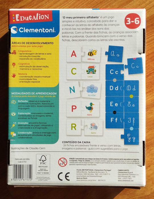 O Meu Primeiro Alfabeto (Clementoni Education)