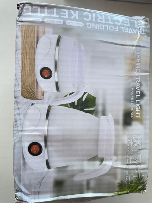 Чайник электрический, складной, в дорогу или на дачу, 600мл