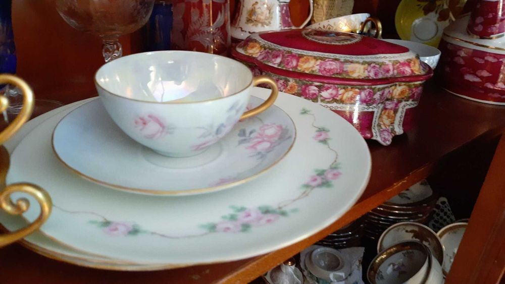 R & S porcelana do czekolady