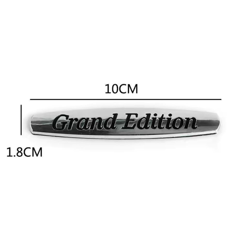 Шильдик наклейка Grand Edition значок метал