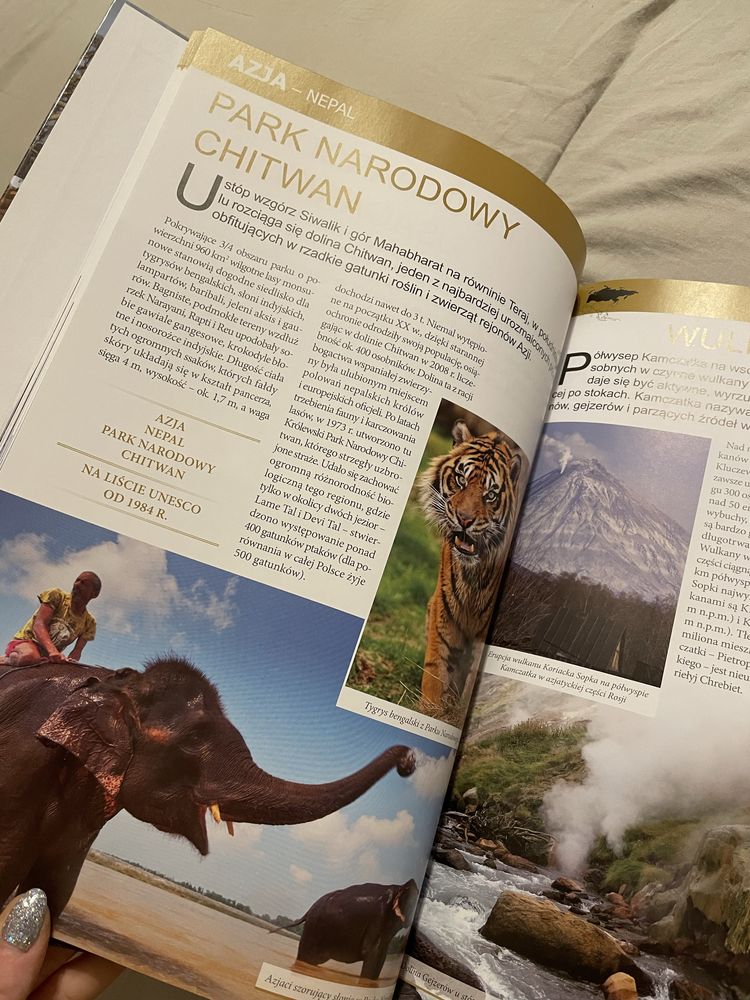 Książka „Cuda świata przyrody UNESCO" Monika Karolczuk wyd. Horyzonty