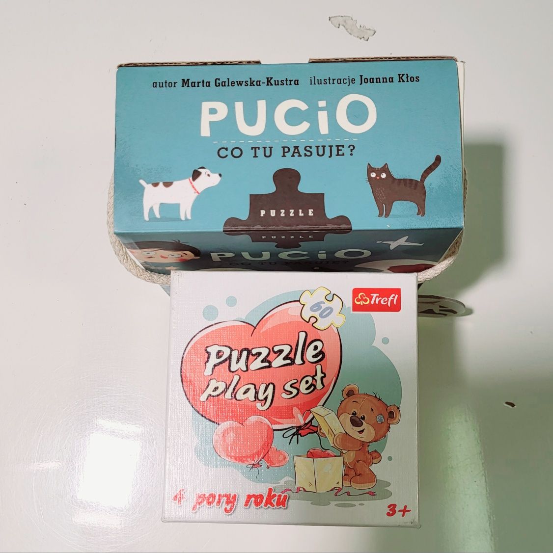 Puzzle dla najmłodszych Pucio i misie