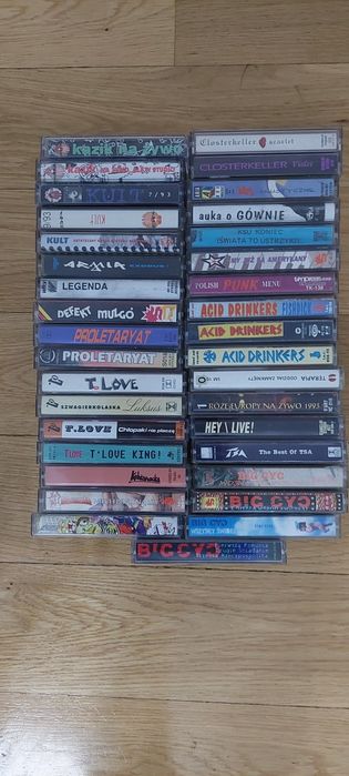 Kasety magnetofonowe polski pank rock