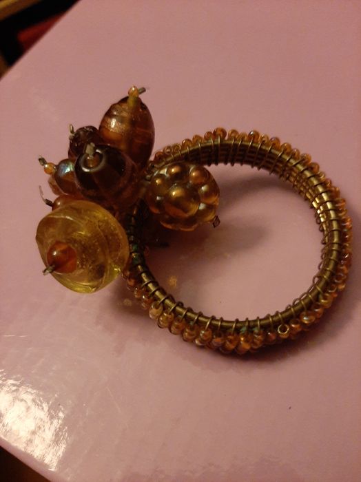 Anel Cacho Vintage, feito à mão