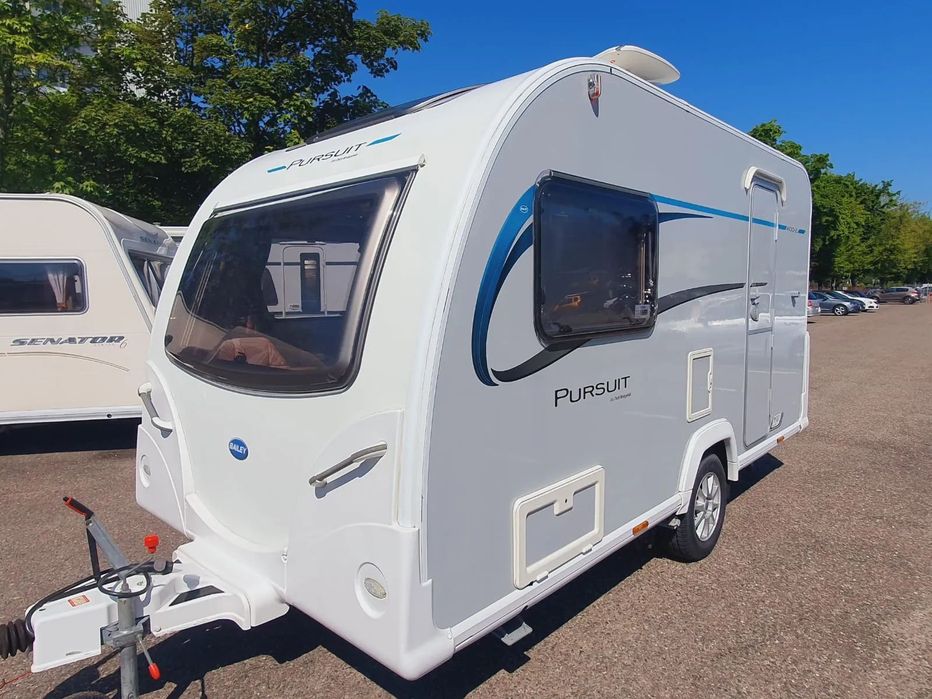 Przyczepa kempingowa  2014 Lekka Bailey Pursuit Zarejestrowana Duża łazienka DMC 1090 kg