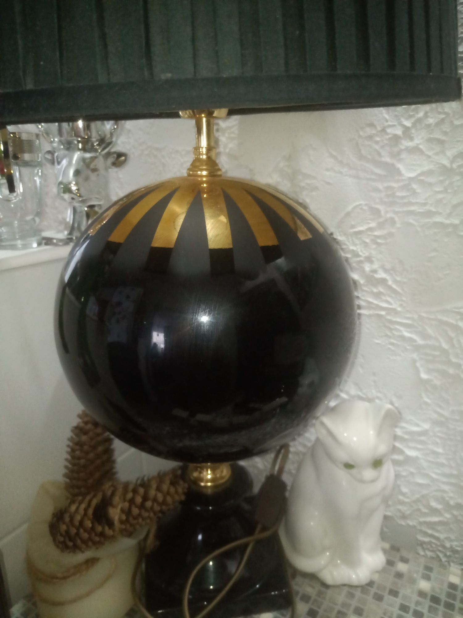Lampa nocna stołowa Glamour piękna
