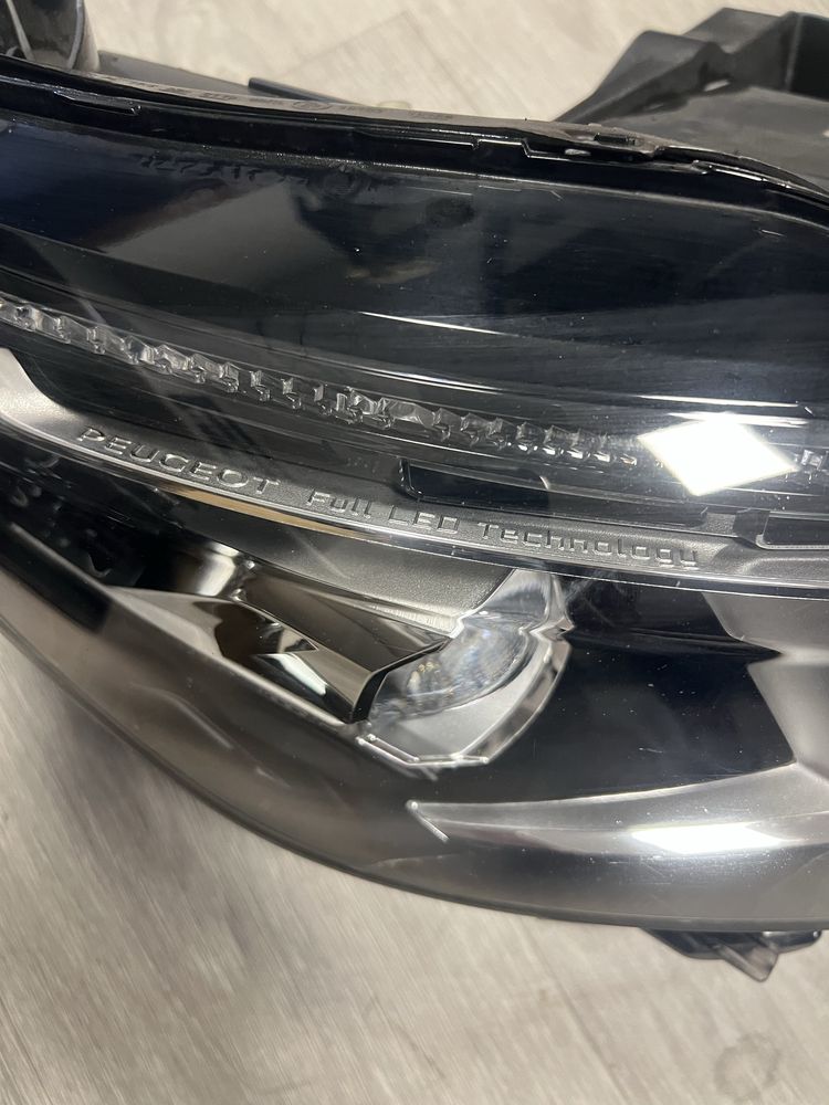 Farol full led peugeot 3008