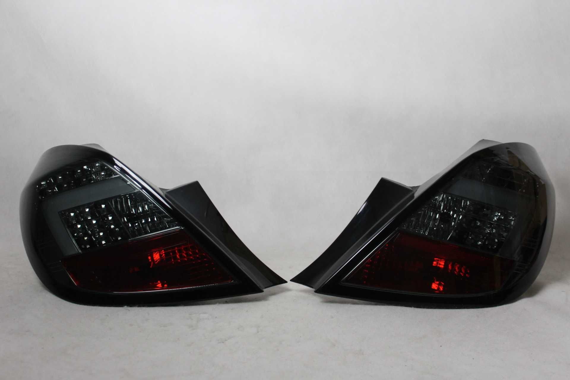 Lampy tylne tył OPEL CORSA D 06-14 5D LED BAR NEON SMOKE Tuning NOWE