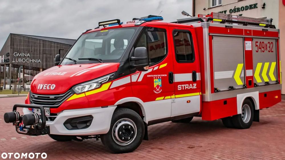 Iveco Daily  strażacki, pożarniczy, specjalny, lekki, straż, osp