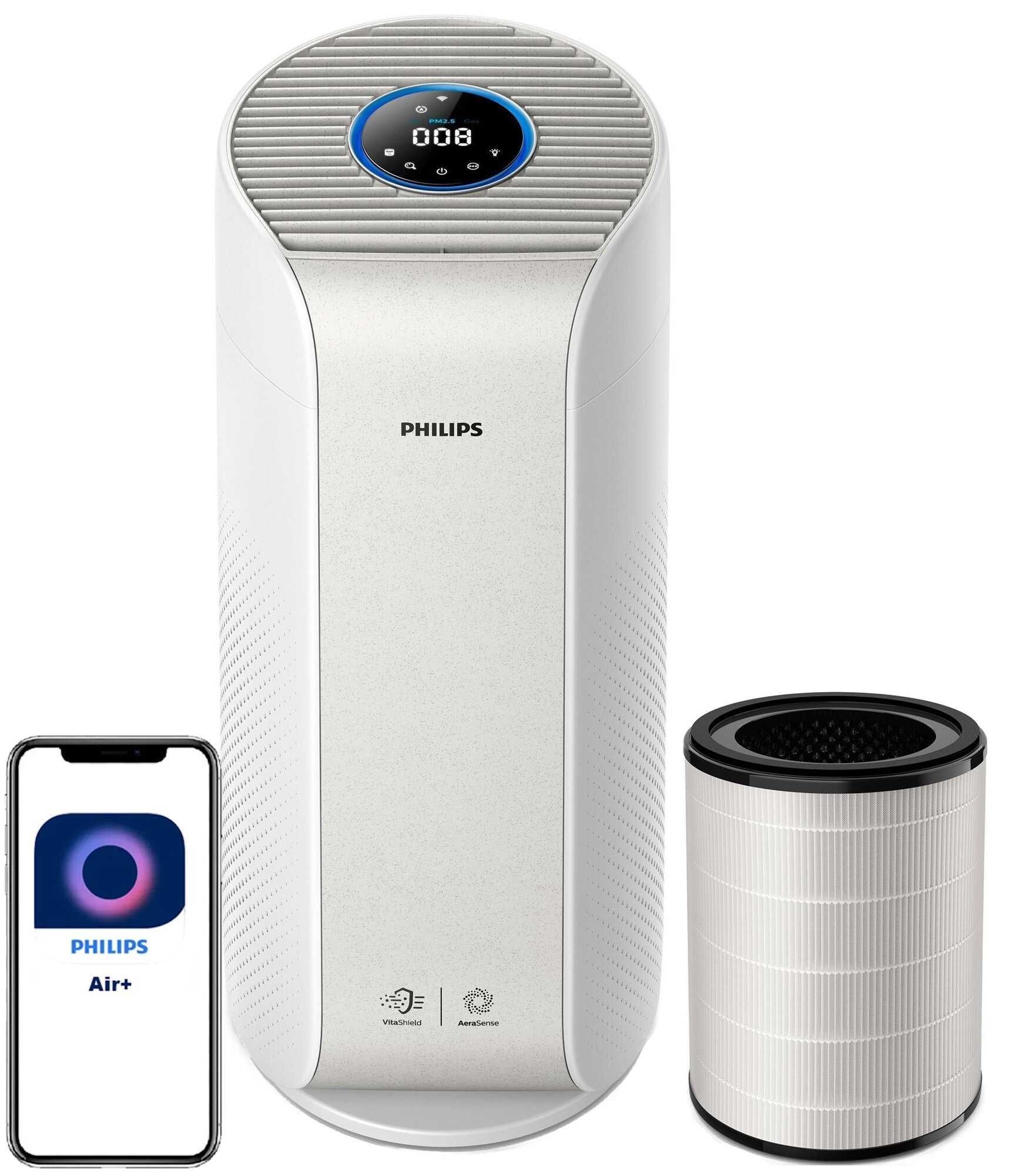 Oczyszczacz  Philips 3000i Dual  AC3055/51 Praktycznie jak nowy +Filtr