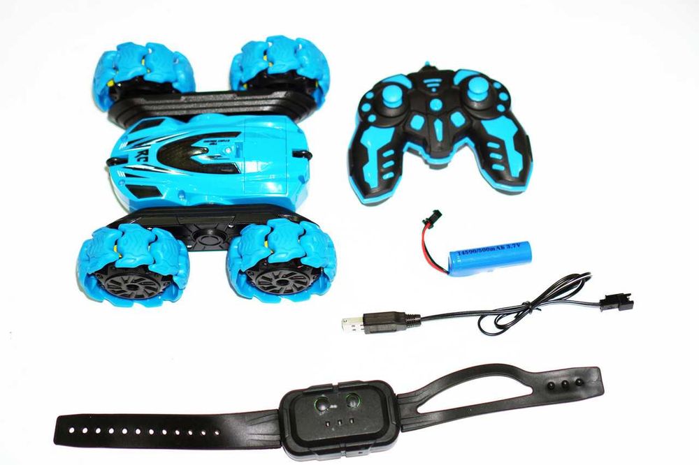 Управление жестами ! Машинка перевёртыш Stunt Car +Пульт на руку