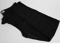 Calças pretas largas para mulher