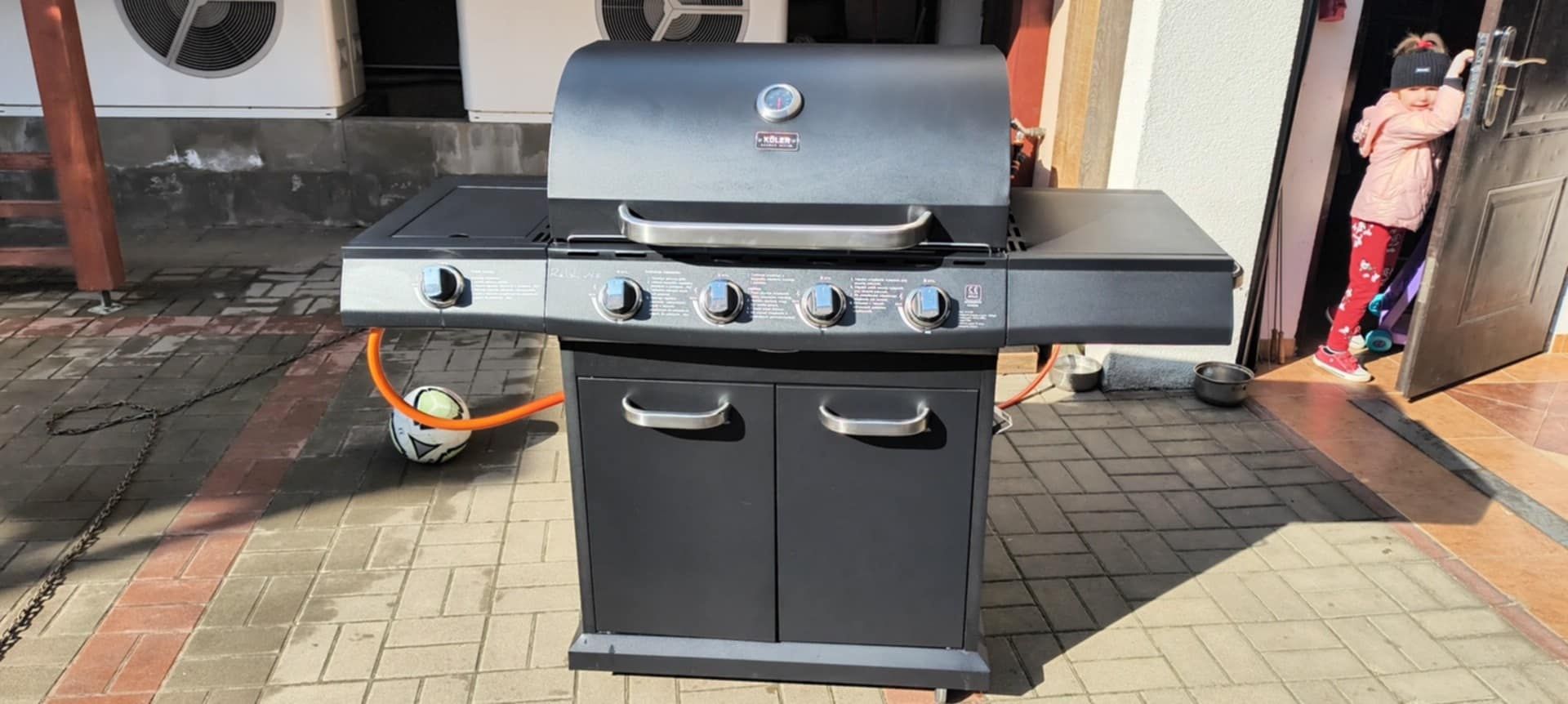 Grill Gazowy Koler Relish v4 5 palników 17,2kW black