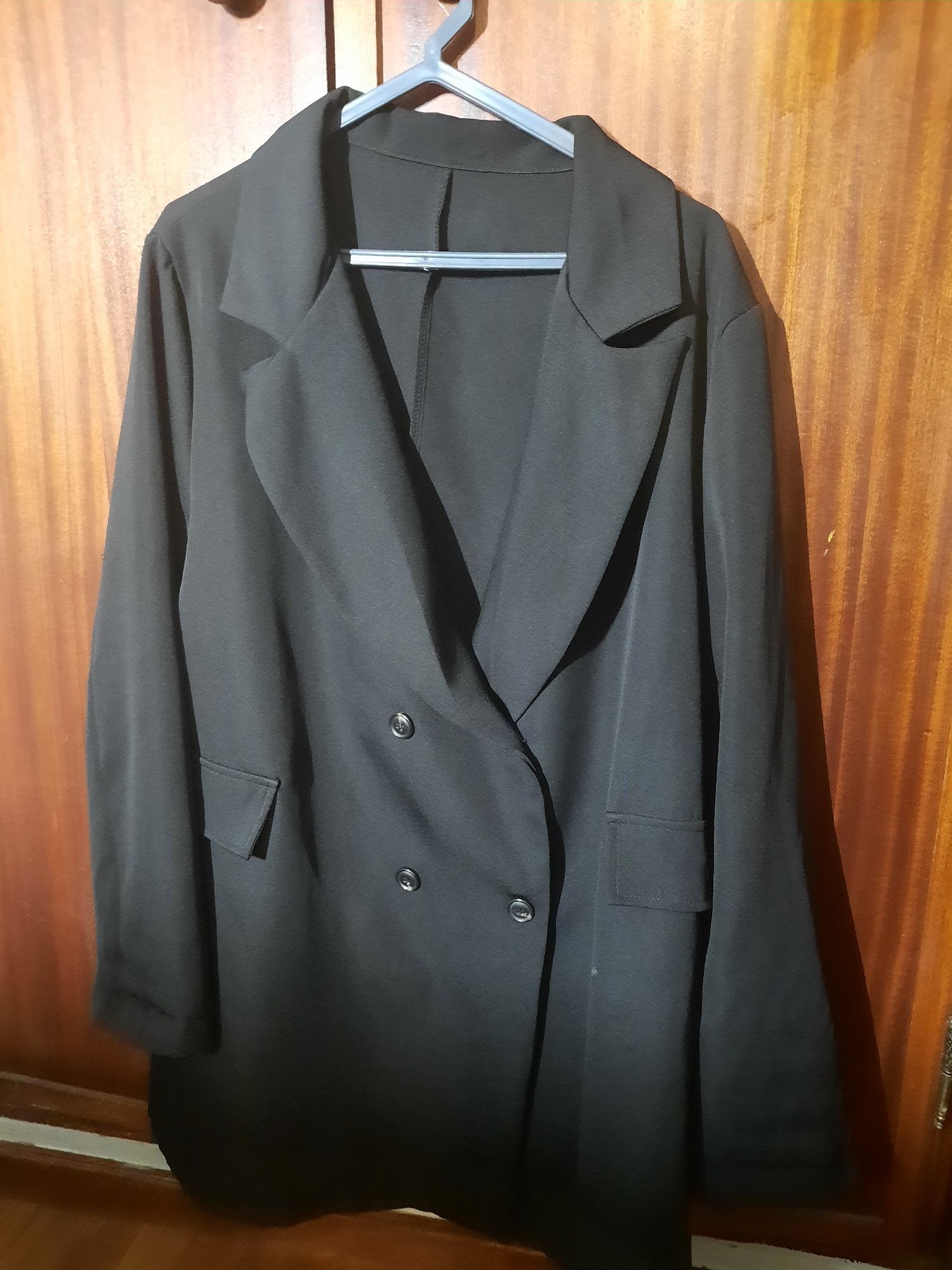 Blazer preto XL shein