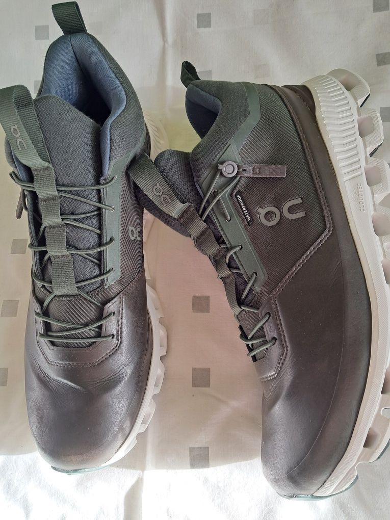 Męskie buty ON Running Cloud Hi Waterproof roz 45 JAK NOWE