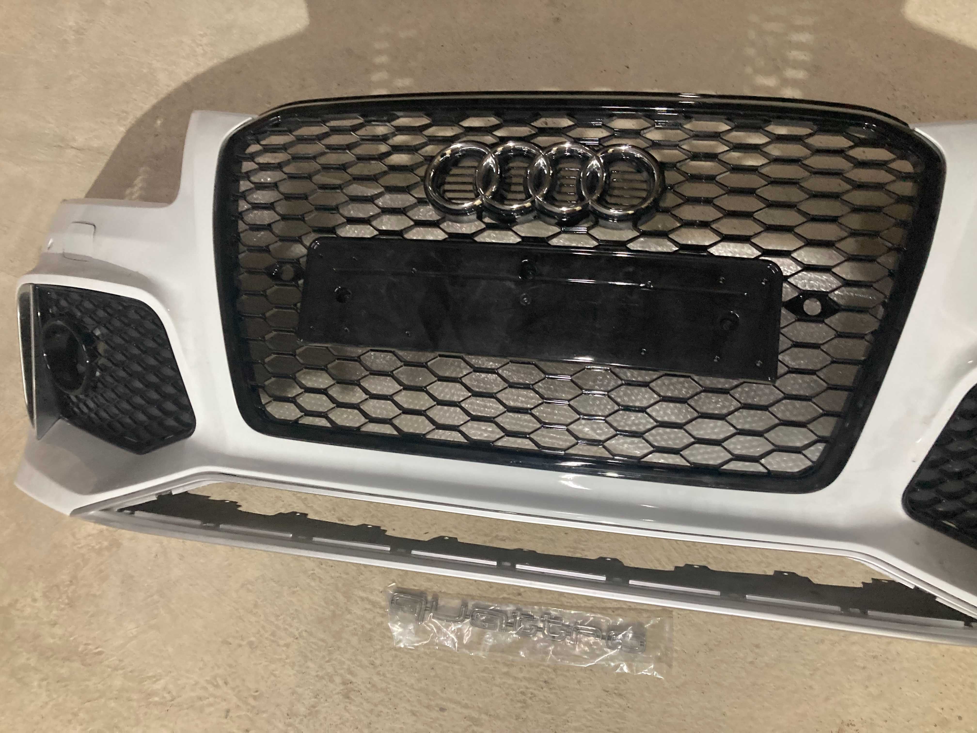 Передний бампер в стиле RS на Audi Q5 8R 2012-2016 год.Уценка.
