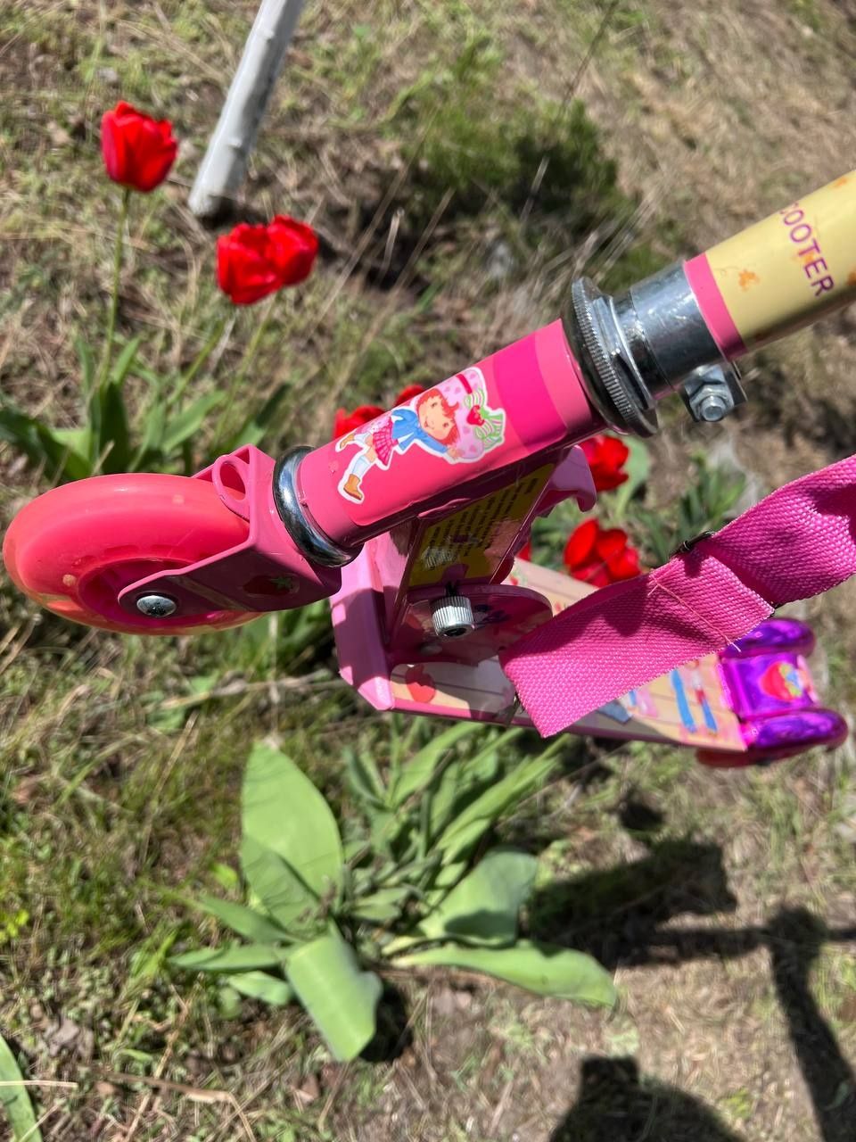 Самокат для девочки Maxi Scooter
