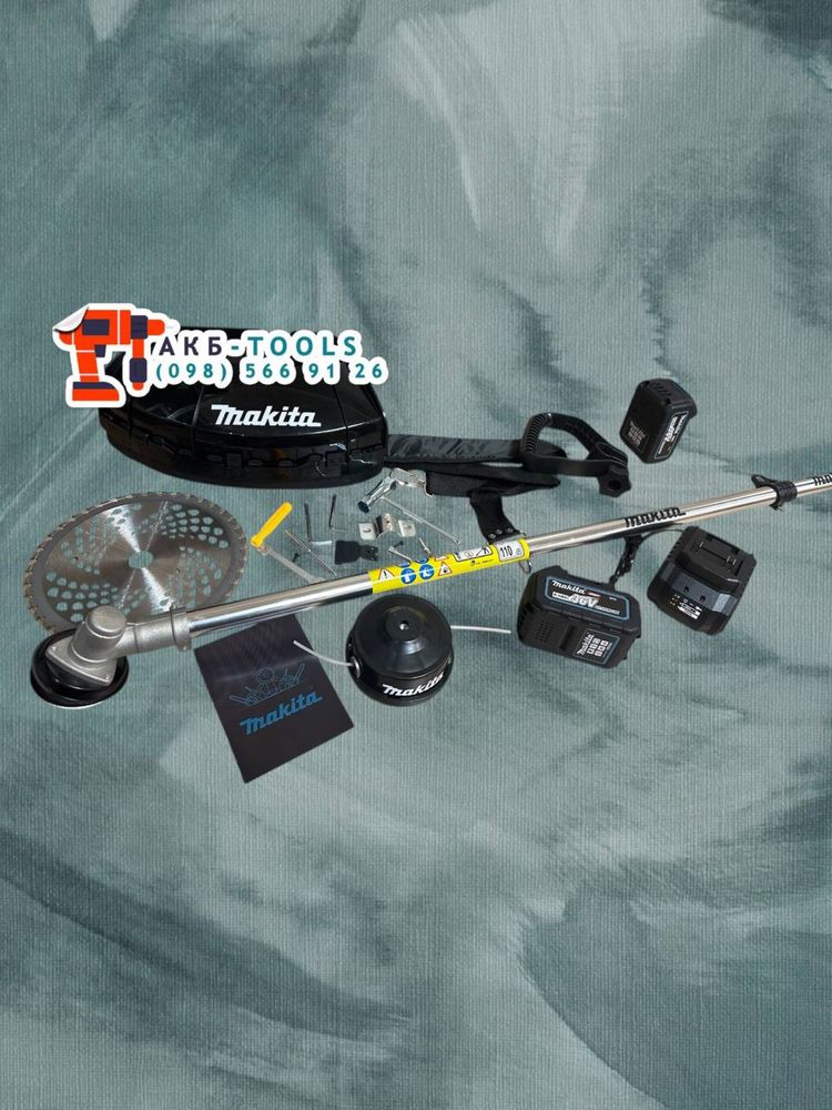 Акумуляторна косарка Makita DUR501BL тример для трави траворіз 36В/8Ач