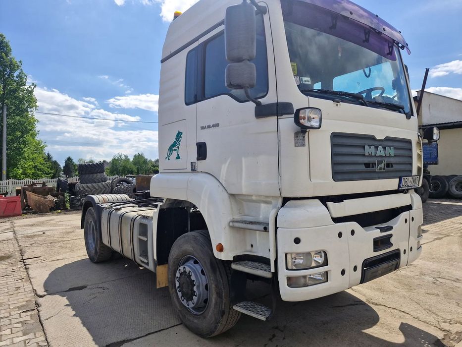 MAN TGA 18.480 4X4  Napęd kardan, manualna, retarder