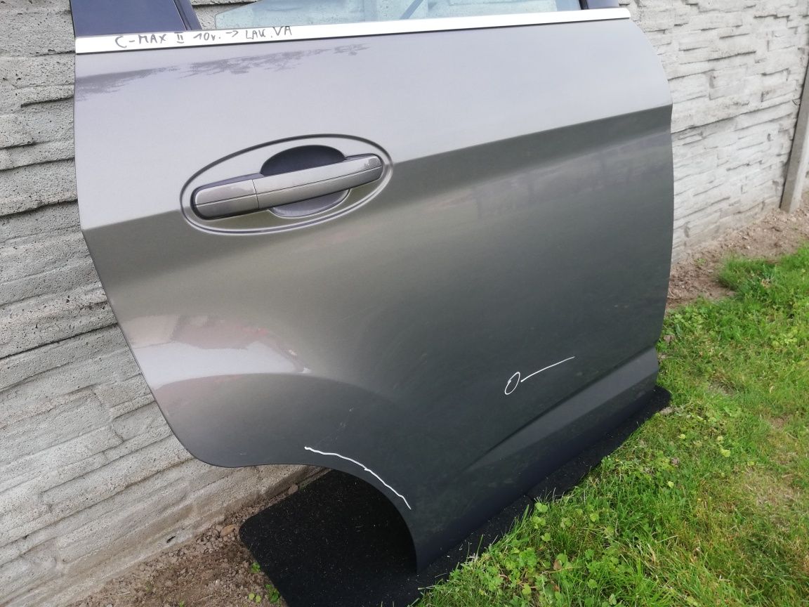 Drzwi prawe tylne prawy tył Ford C-max mk2 II kolor VA brązowe
