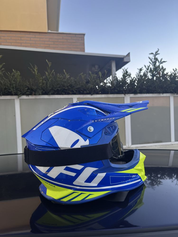 Capacete moto cross