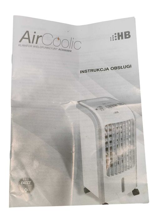 Klimator przenośny HB AC0080MW 80W