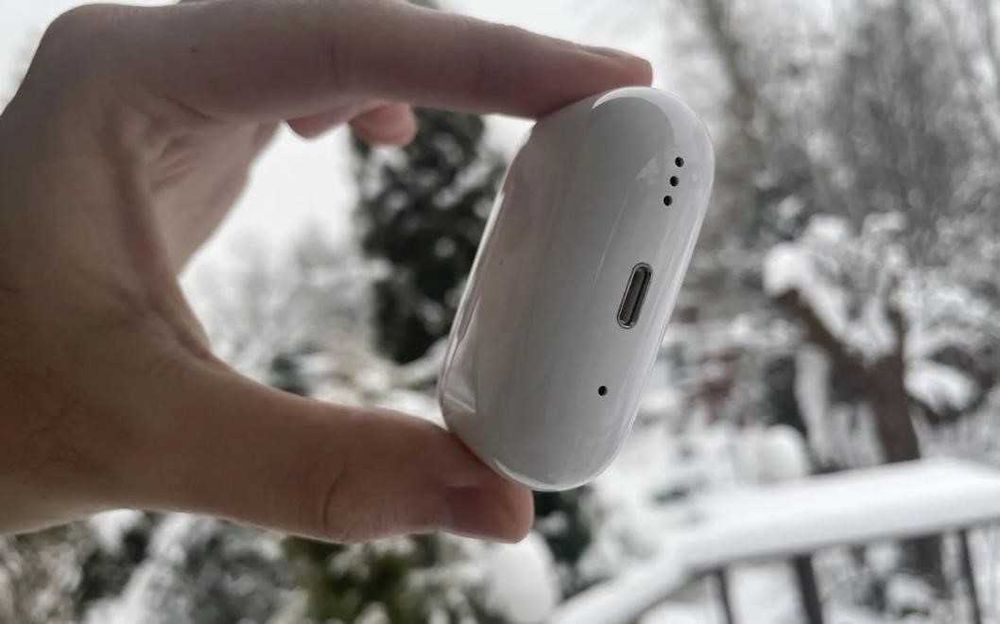 Наушники Airpods pro 2 1в1 без шумоподавления +чехол