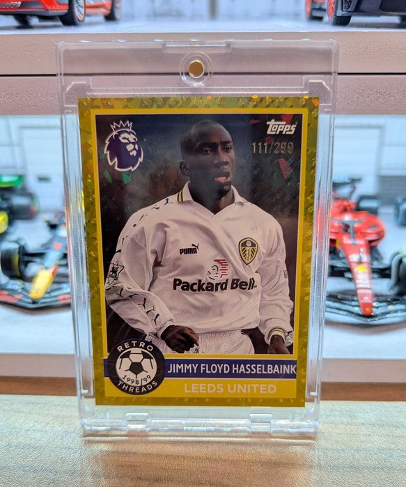Jimmy Floyd Hasselbaink Limited 111/299 Topps Premier League 2026