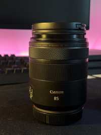 Canon RF 85mm F2 Macro IS STM + 2 filtry + osłona
