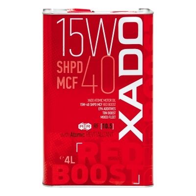 ХАДО Red Boost 15w40 минеральное моторное масло 4л/1л