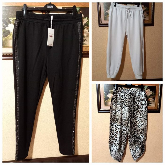 Брюки стрейч котон.