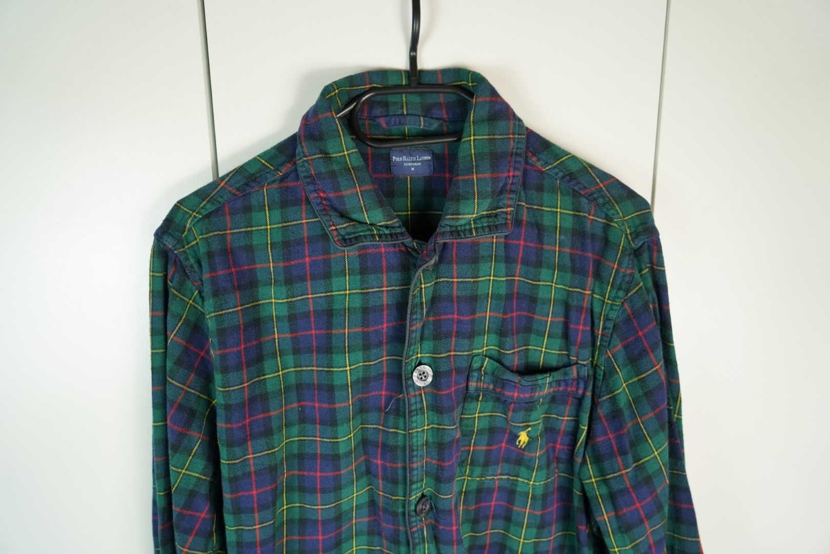 Ralph Lauren męska koszula nocna bawełniana M wus17