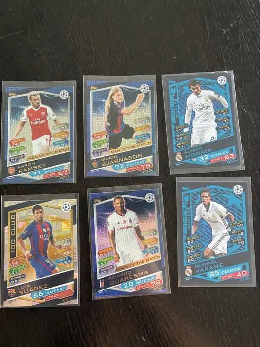 Match Attax 16 e Adrenalyn XL 16 e Fifa 365