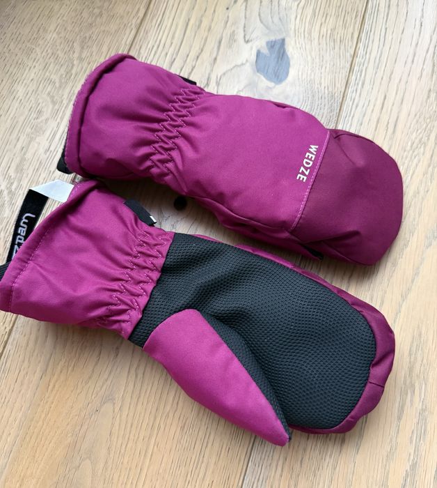 Зимові крагі рукавички на дівчинку