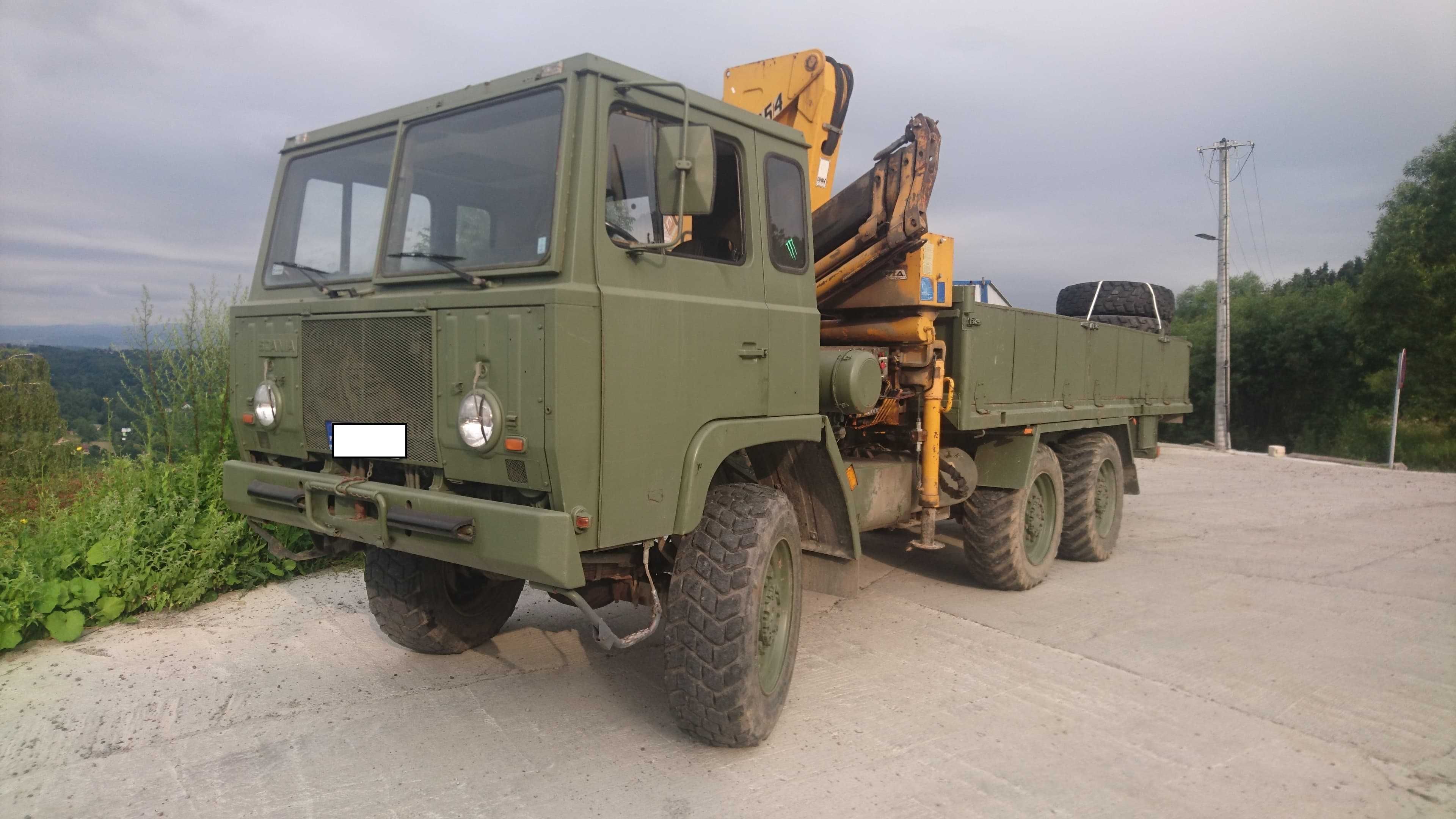 Scania 6x6 HDS 15m 5,8T energetyka unimog star 266