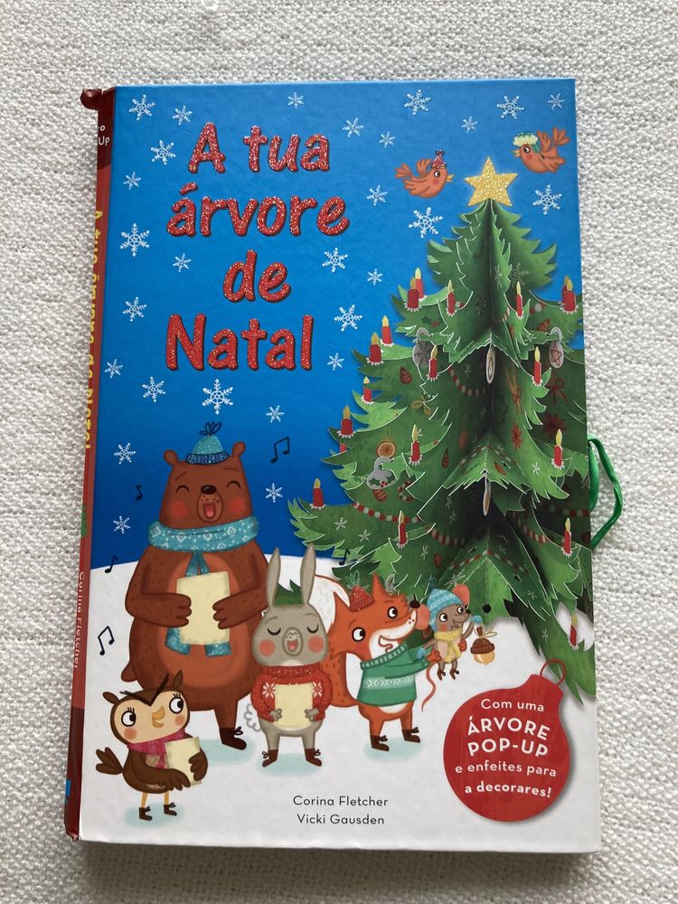 Livro pop A tua árvore de natal ( portes incluídos)