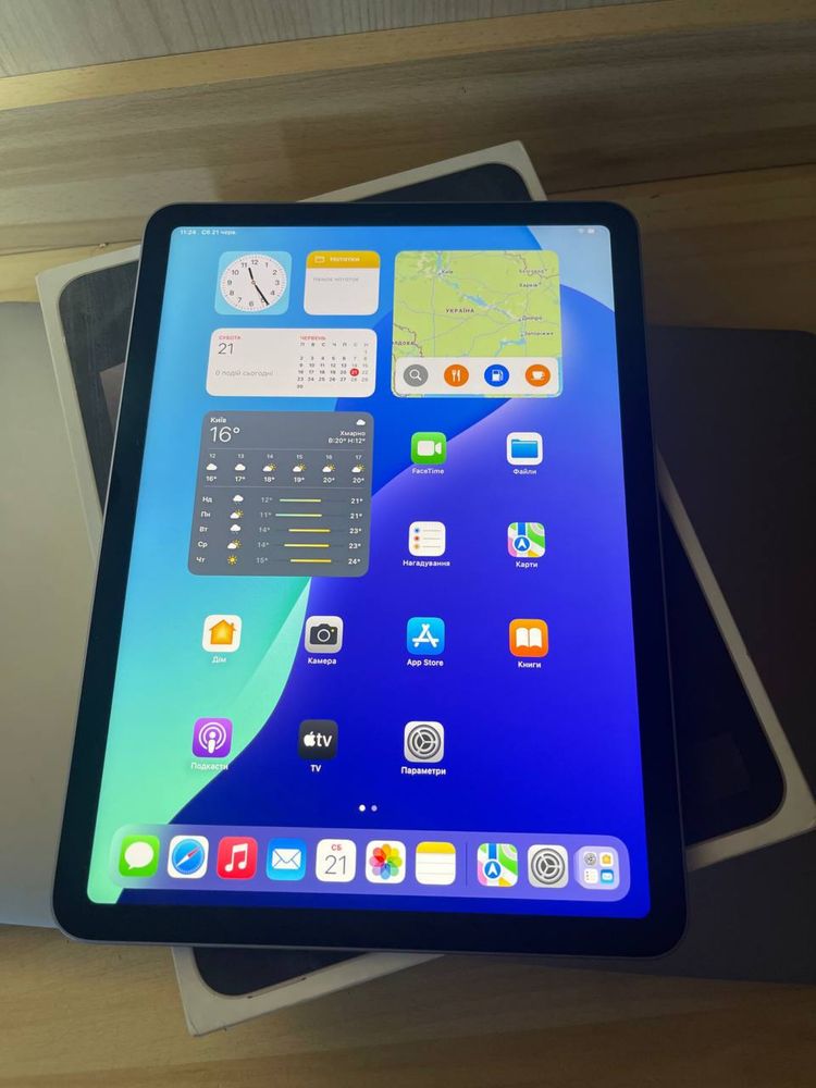 Ipad air 5 m1 256gb 98%akb