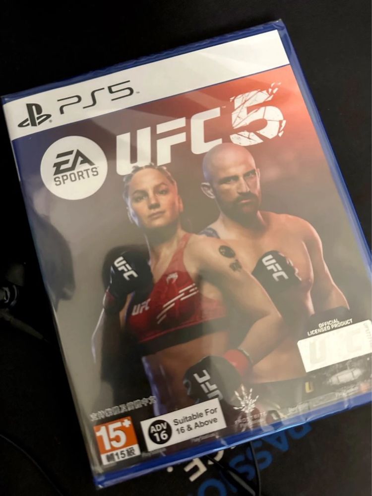 Игровой диск для PS PlayStation 5 плейстейшн UFC 5 Новий