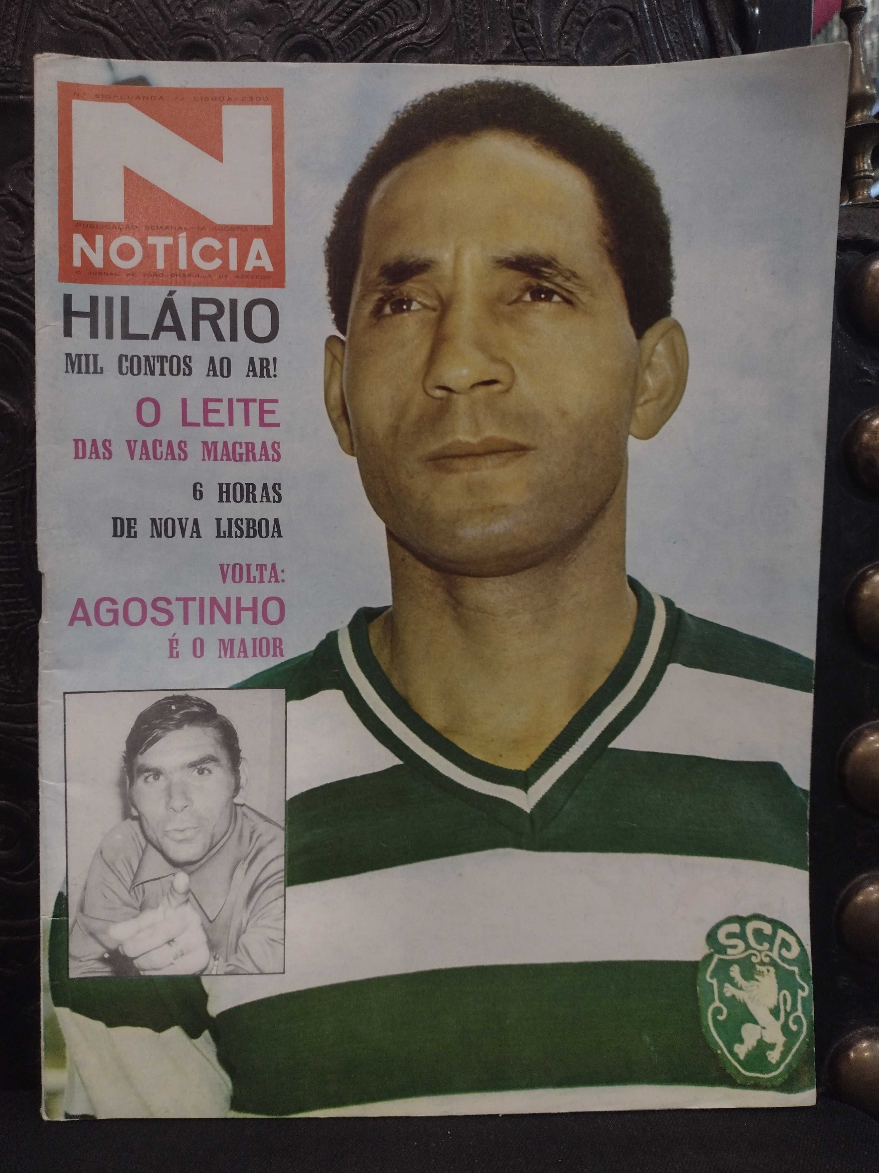 Revista N Noticia nº610 Hilário "Sporting" e "Agostinho" na Capa