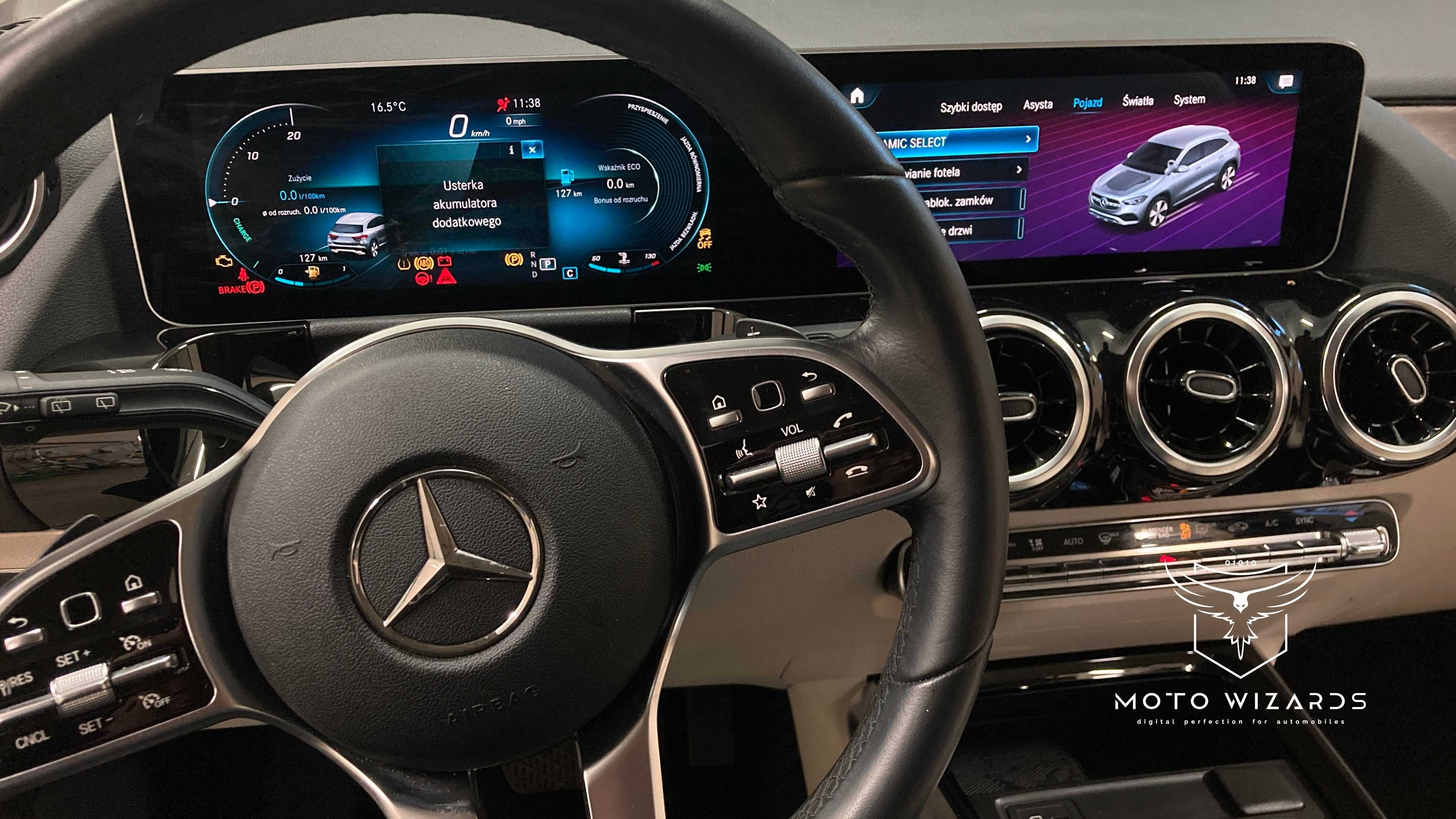 Polskie Menu MERCEDES USA/EU GLA GLB GLE GLC300 (W253) S klasa (W222)