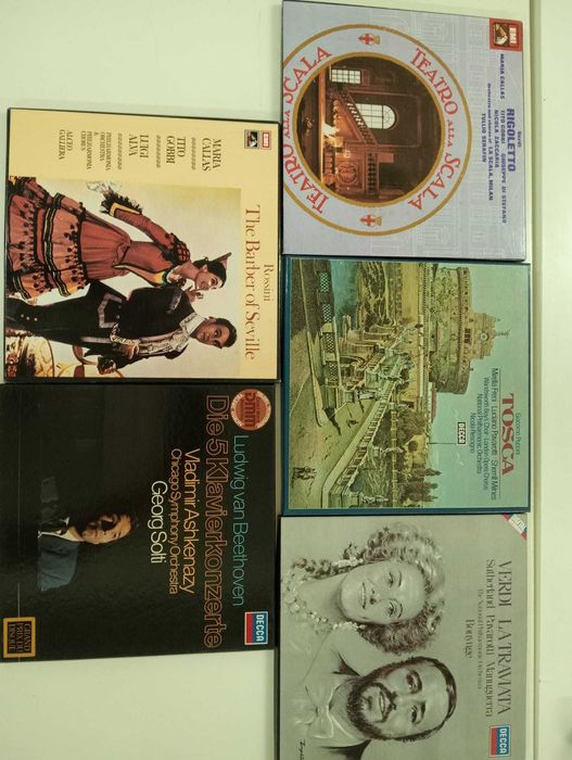 DISCOS ANTIGOS DECCA - Ópera