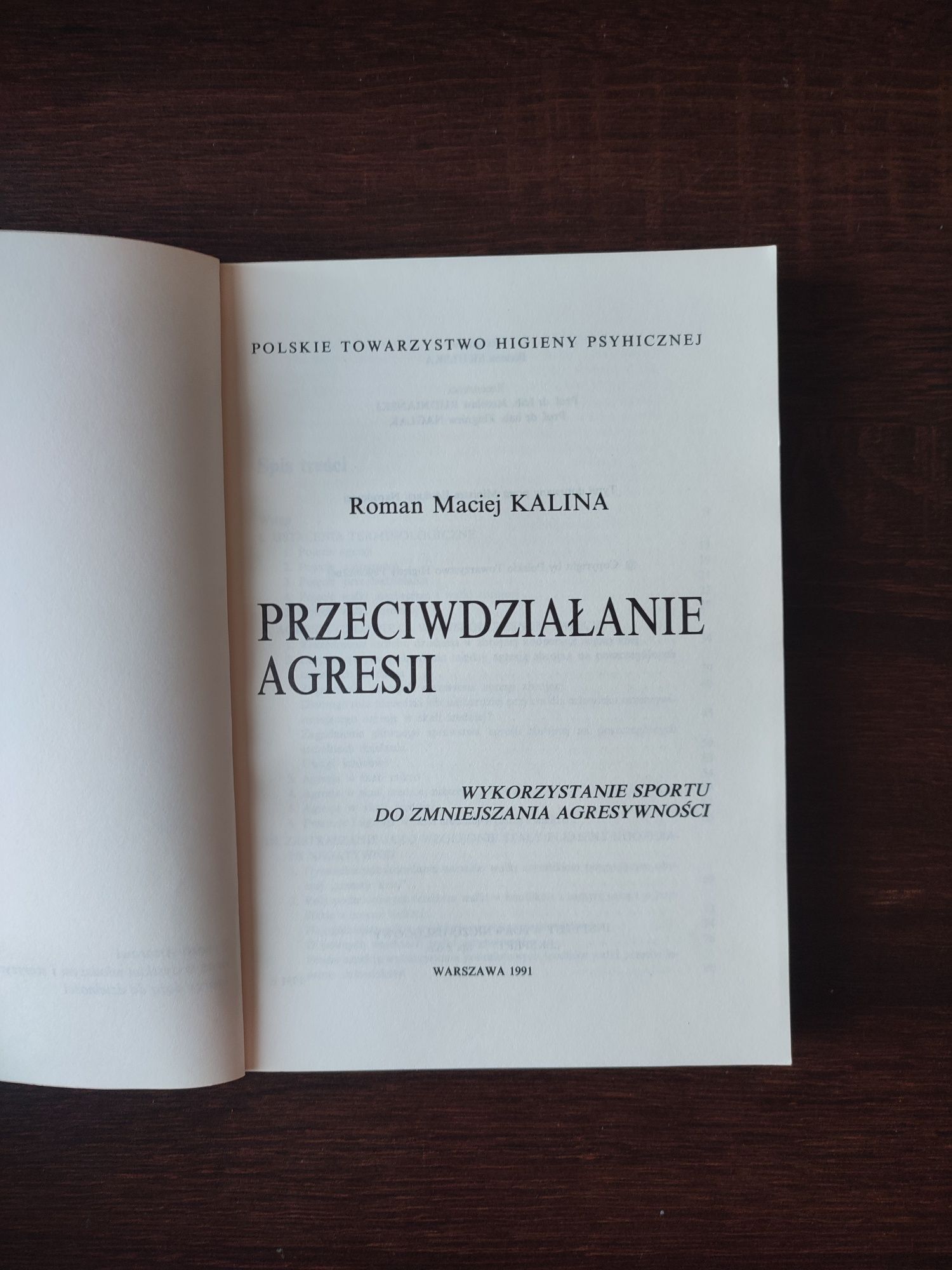 Przeciwdziałanie agresji Roman Maciej Kalina