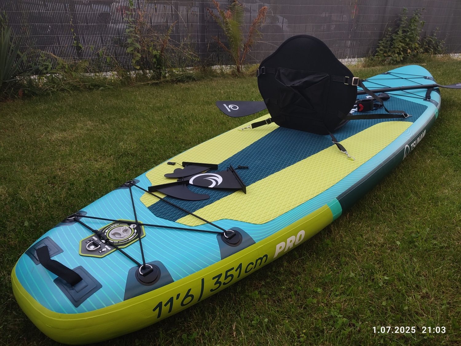 Deski SUP TSUNAMI 350 PRO Wrocław Maślice Wypożyczalnia