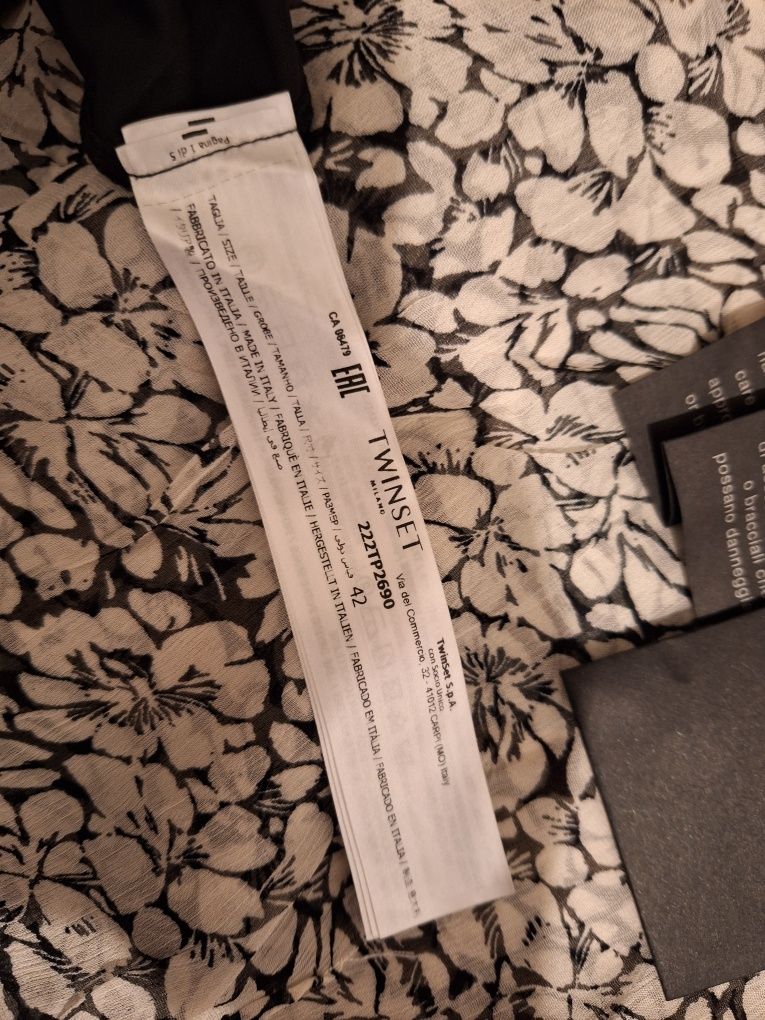 Twinset, damska sukienka kopertowa, r. XS/S