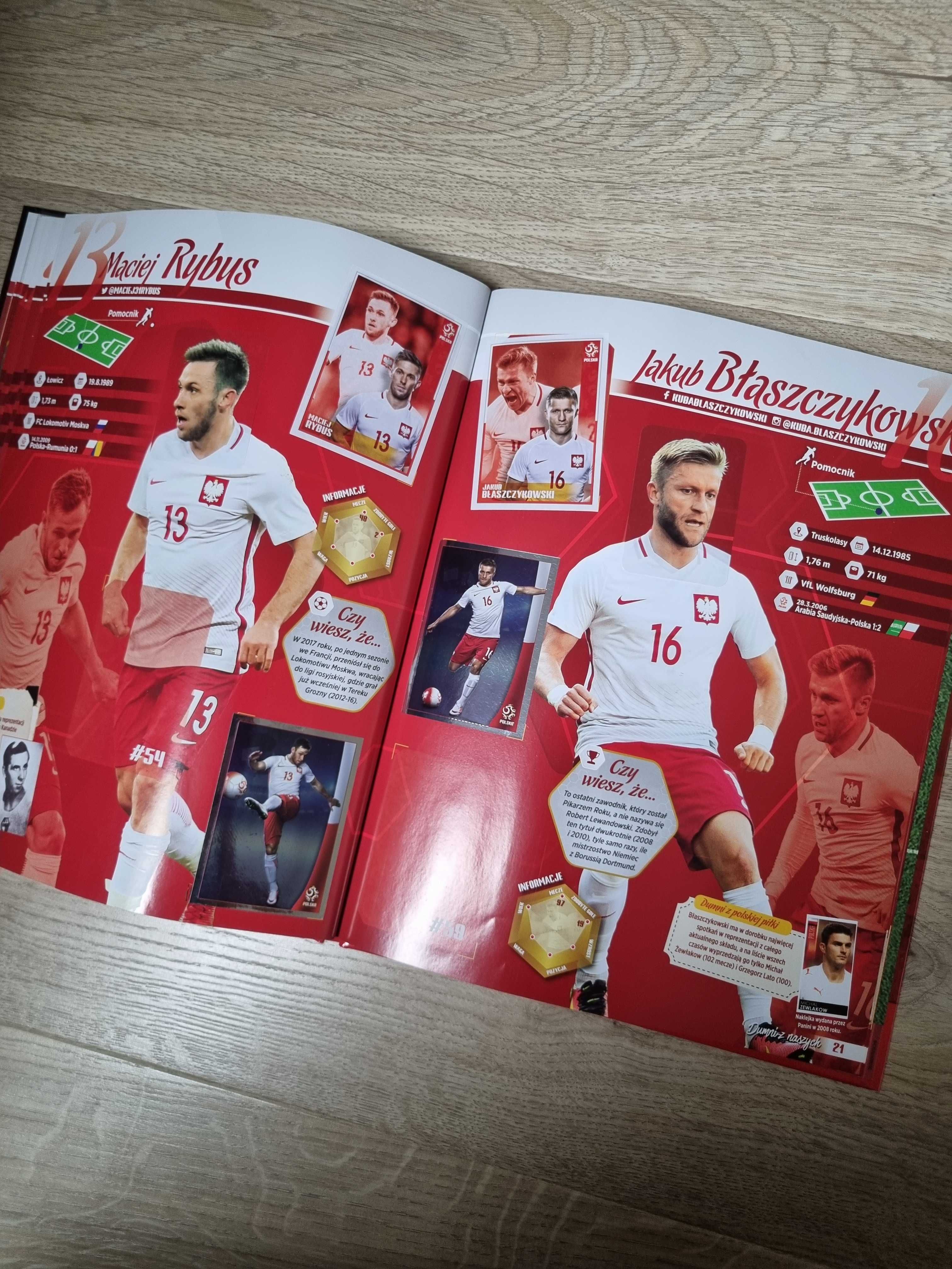 Album piłkarski KADRA POLSKI karty, naklejki  OKAZJA