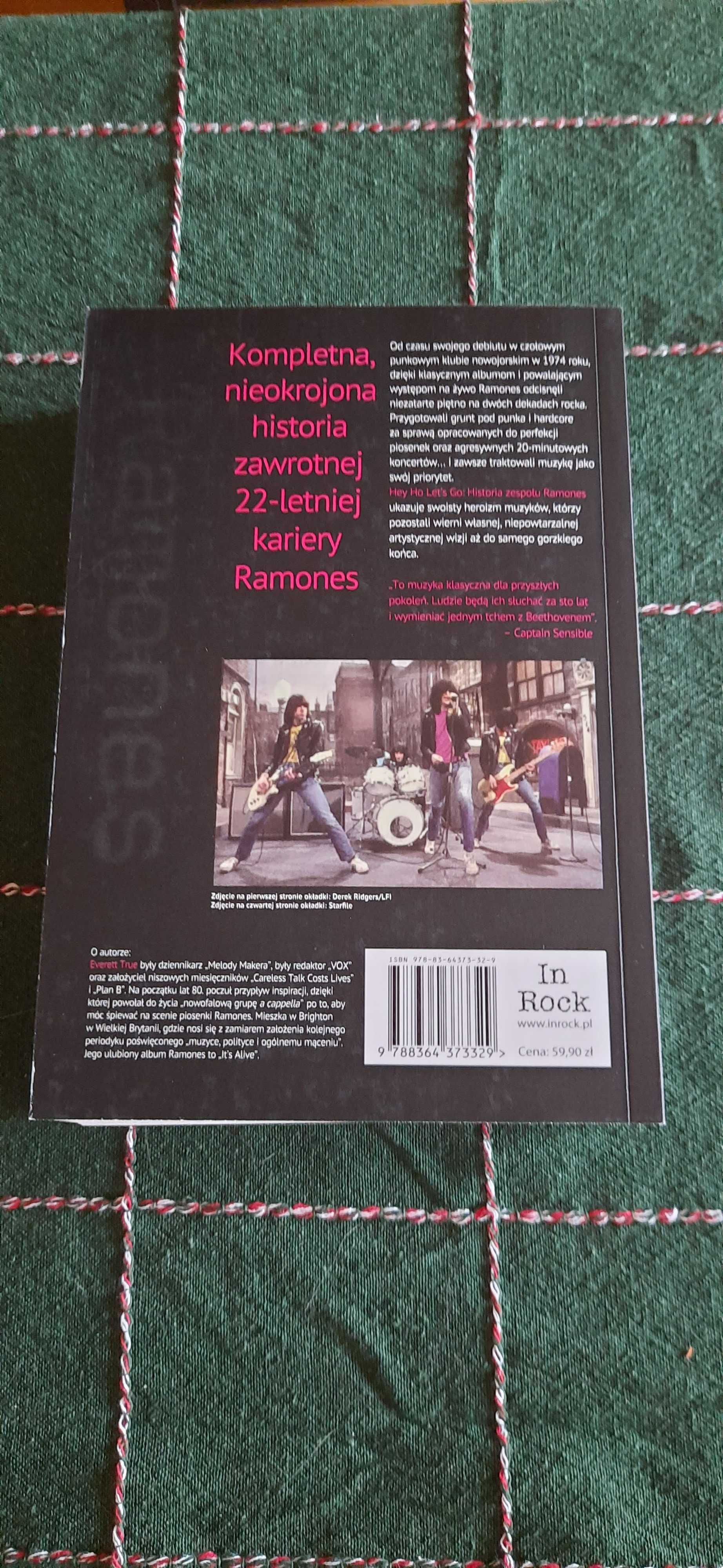 książka o zespole Ramones