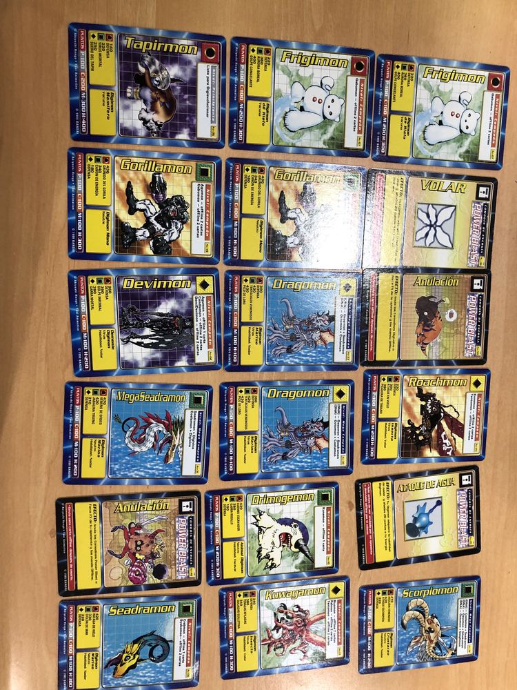 Cartas Digimon (120)