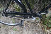Bicicleta pasteleira antiga
