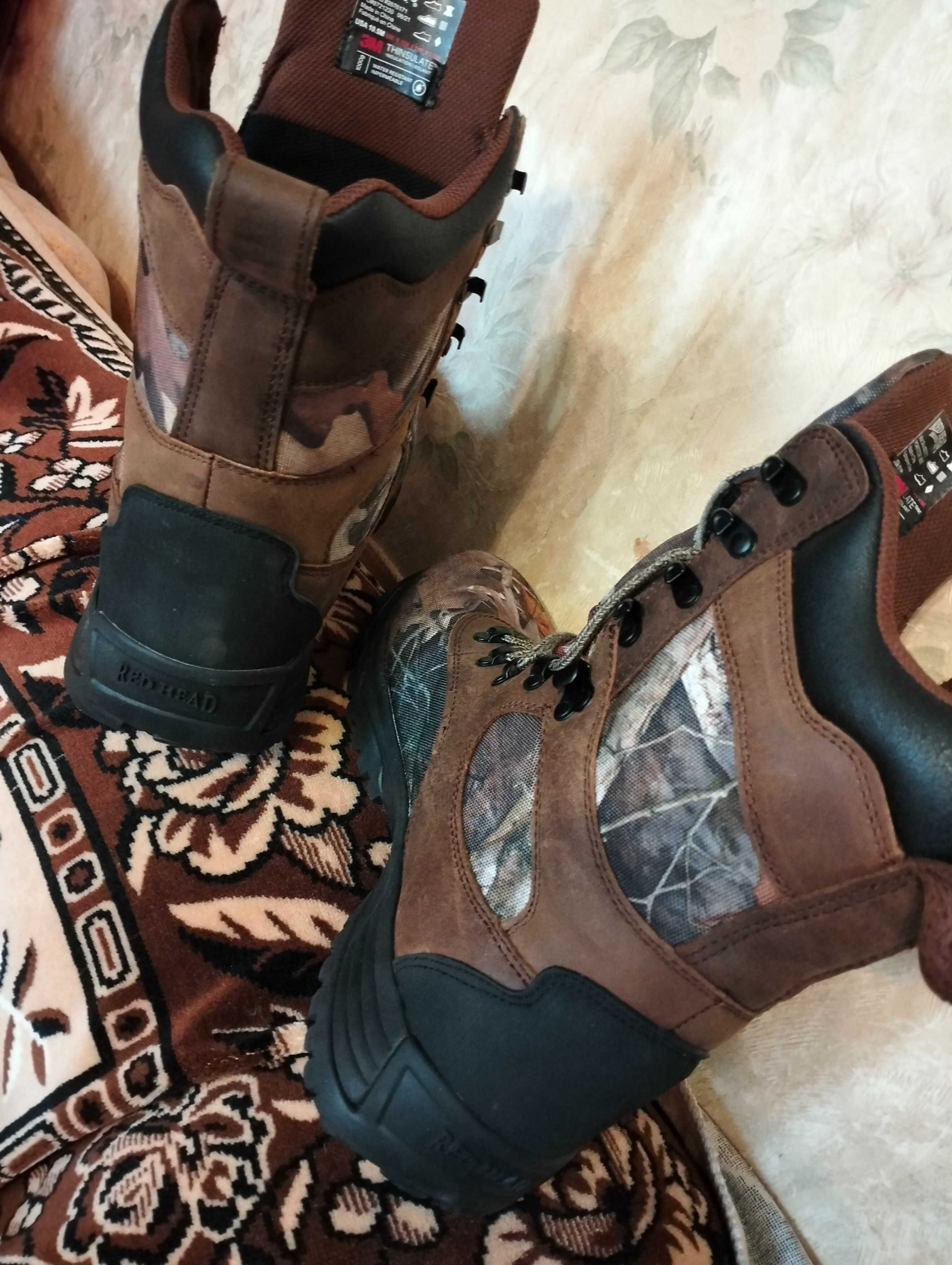 Мужские водонепроницаемые охотничьи ботинки Red Head Канада 45 размер