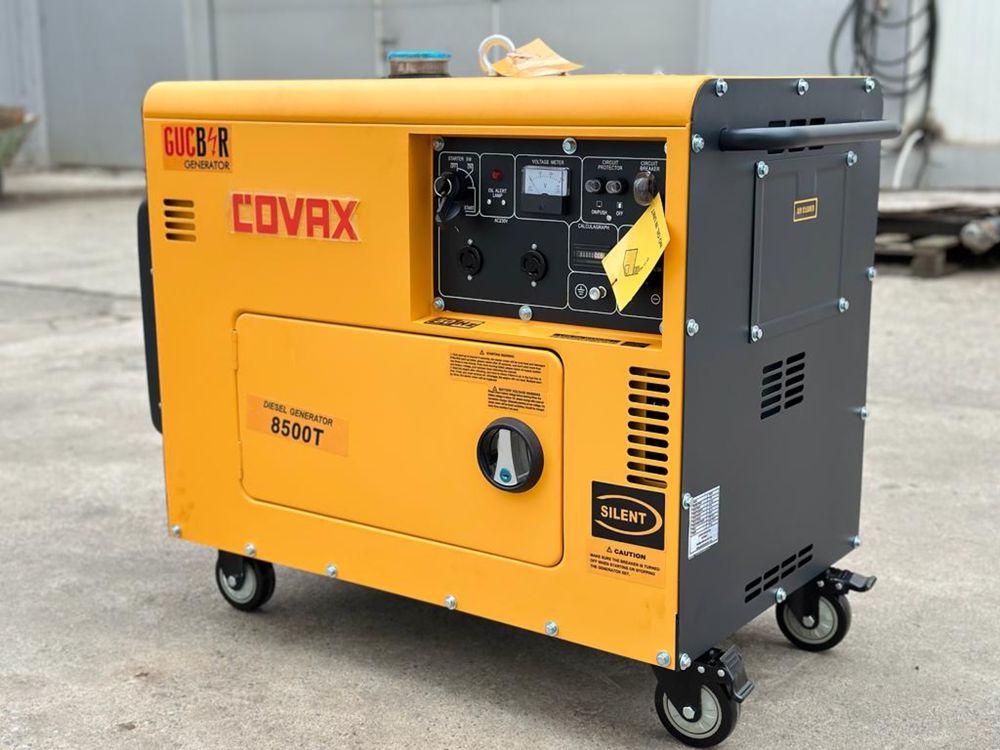 Дизельний генератор COVAX 8500T (6.5/7.0 кВт, 1 фаза)